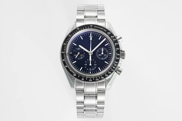 9 color original box watches 42mm black dial stainless steel bracelet vk quartz chronograph work men's wristwatches, Slivery;brown
9 color original box watches 42mm black dial stainless steel bracelet vk quartz chronograph work men's wristwatches, Slivery;brown