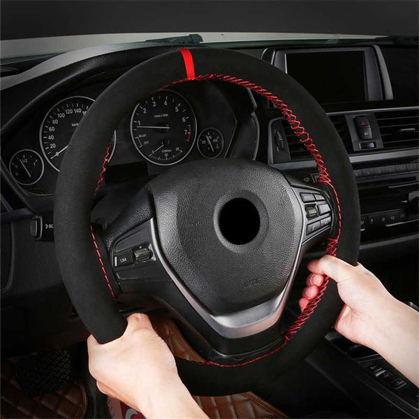 steering wheel covers suede leather 38cm diy car steering wheel cover braid with needles thread wear-resistant winter warm auto interior acc
steering wheel covers suede leather 38cm diy car steering wheel cover braid with needles thread wear-resistant winter warm auto interior acc