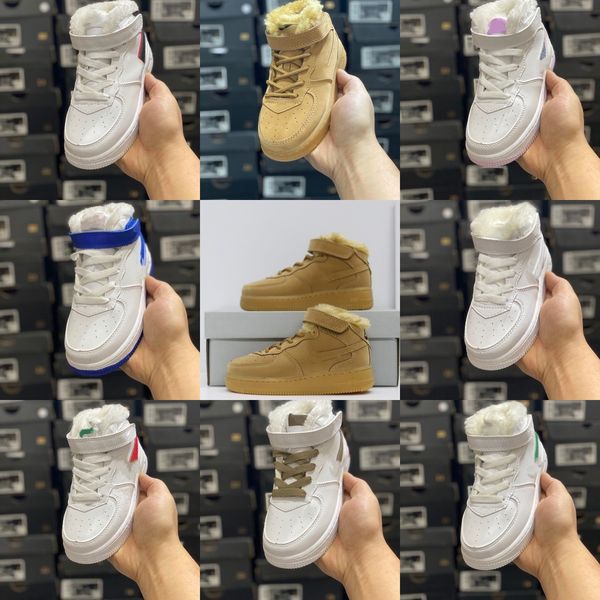 2022 fashion kids shoes airforces 1 boys girls shadow triple white black spruce pale ivory washed coral sapphire athletic outdoor designer o
2022 fashion kids shoes airforces 1 boys girls shadow triple white black spruce pale ivory washed coral sapphire athletic outdoor designer o