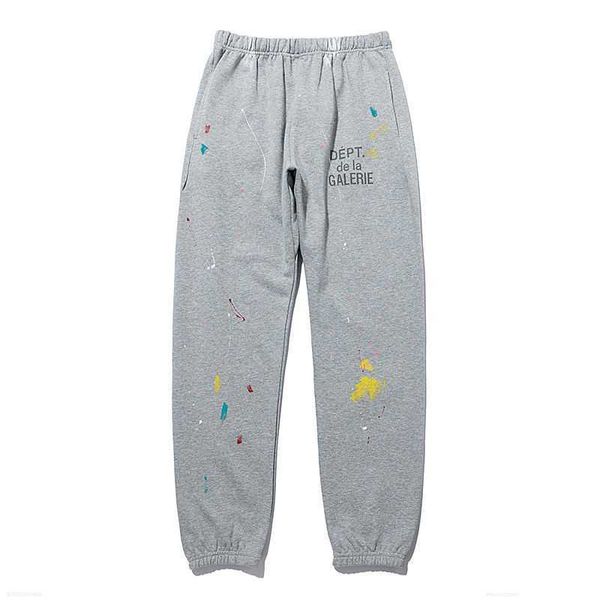 men's pants galleries dept designer sweatpants sports 7216b painted flare sweat pant 2022 spring and autumn ink splashing graffiti leis, Black
men's pants galleries dept designer sweatpants sports 7216b painted flare sweat pant 2022 spring and autumn ink splashing graffiti leis, Black