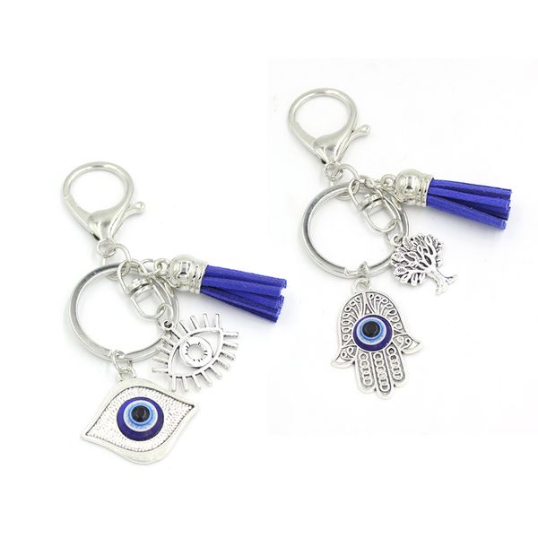 wholesale tassel keyrings tree of life hamsa hand lucky evil eye keychain women handbag key ring holder bag pendant accessory jewelry gift, Slivery;golden
wholesale tassel keyrings tree of life hamsa hand lucky evil eye keychain women handbag key ring holder bag pendant accessory jewelry gift, Slivery;golden