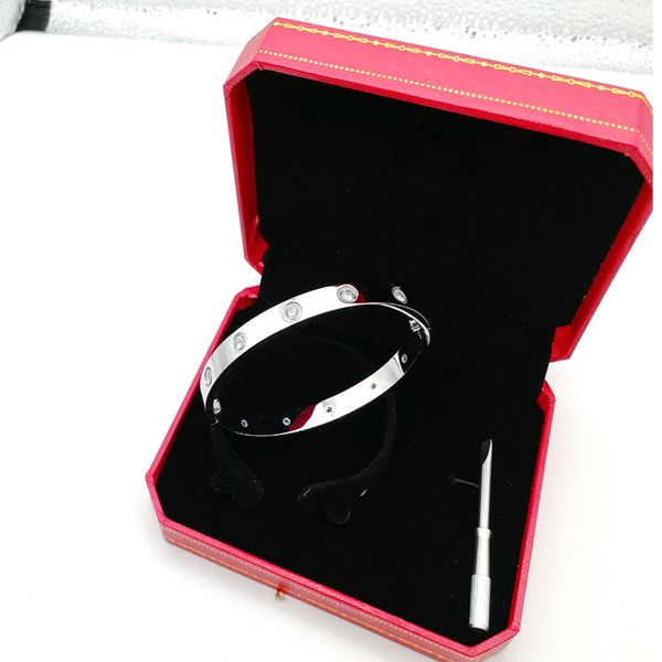 2022 new fashion love carti bracelet bangles for women titanium steel silver rose gold bracelet men with ten cz stones bangle couple jewelry, Black
2022 new fashion love carti bracelet bangles for women titanium steel silver rose gold bracelet men with ten cz stones bangle couple jewelry, Black