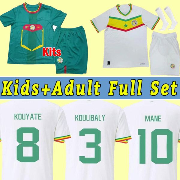 2022 senegal soccer jersey world national team cup 2023 koulibaly gueye kouyate sarr 22 23 football shirt men home away full set kits kids c, Black;yellow
2022 senegal soccer jersey world national team cup 2023 koulibaly gueye kouyate sarr 22 23 football shirt men home away full set kits kids c, Black;yellow