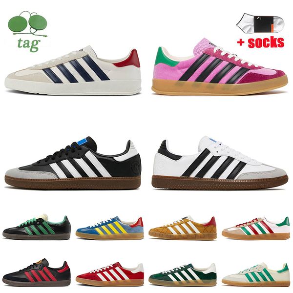 fashion women mens samba running shoes white black gum monogram pink velvet mexico vegan gazelle sports trainers outdoor athletic gazelles f
fashion women mens samba running shoes white black gum monogram pink velvet mexico vegan gazelle sports trainers outdoor athletic gazelles f