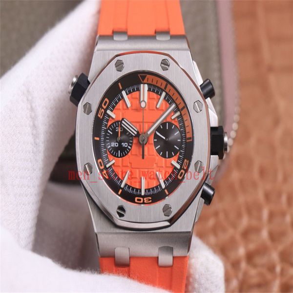 quality twf makerwatches 42mm 26703 chronograph workin sapphire glass transparent cal.3124 movement mechanical automatic mens watch men', Slivery;brown
quality twf makerwatches 42mm 26703 chronograph workin sapphire glass transparent cal.3124 movement mechanical automatic mens watch men', Slivery;brown