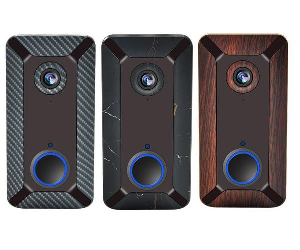 wifi doorbell smart wireless 720p video camera cloud storage door bell cam waterproof home security house silver11
wifi doorbell smart wireless 720p video camera cloud storage door bell cam waterproof home security house silver11