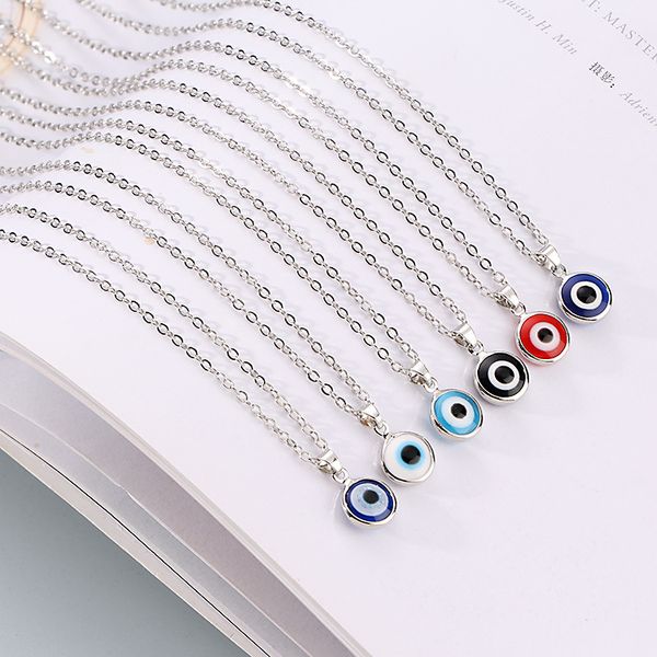 fashion colors blue evil eyes pendant necklace turkish eye chains choker necklaces clavicel chains for women jewelry, Silver
fashion colors blue evil eyes pendant necklace turkish eye chains choker necklaces clavicel chains for women jewelry, Silver