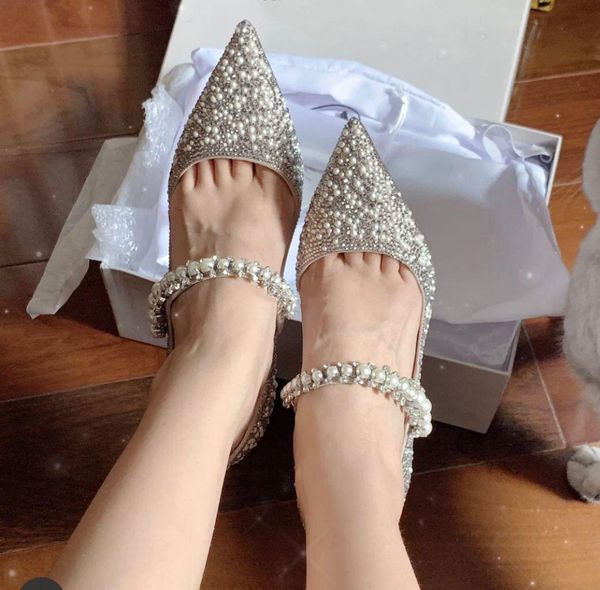 perfect bridal sandals mary jane high heels women's wedding dress crystal pearl strap pointed head comfortable fashion, Black
perfect bridal sandals mary jane high heels women's wedding dress crystal pearl strap pointed head comfortable fashion, Black