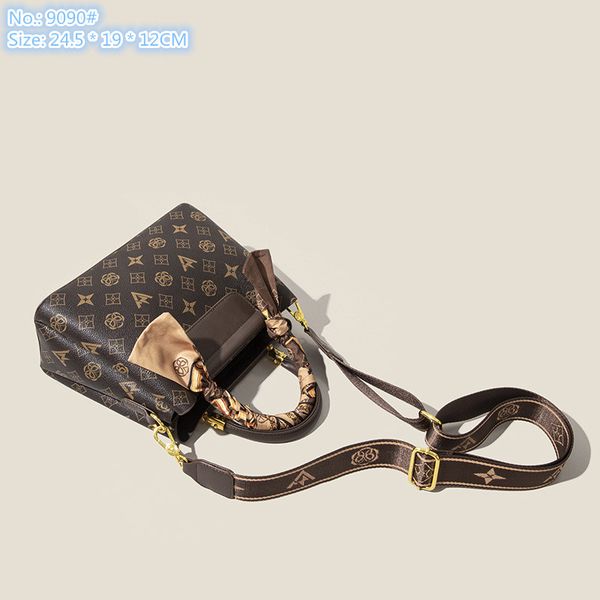 wholesale ladies shoulder bags classic retro printed tote bag sweet ribbon fashion handbag three-layer interlayer letters contrast western l
wholesale ladies shoulder bags classic retro printed tote bag sweet ribbon fashion handbag three-layer interlayer letters contrast western l