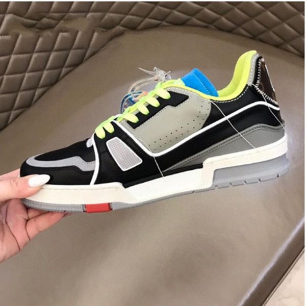 designer fashion trainer sneaker intage casual shoes virgils alligator-embossed black grey brown white green calf leather french ablohs suw
designer fashion trainer sneaker intage casual shoes virgils alligator-embossed black grey brown white green calf leather french ablohs suw