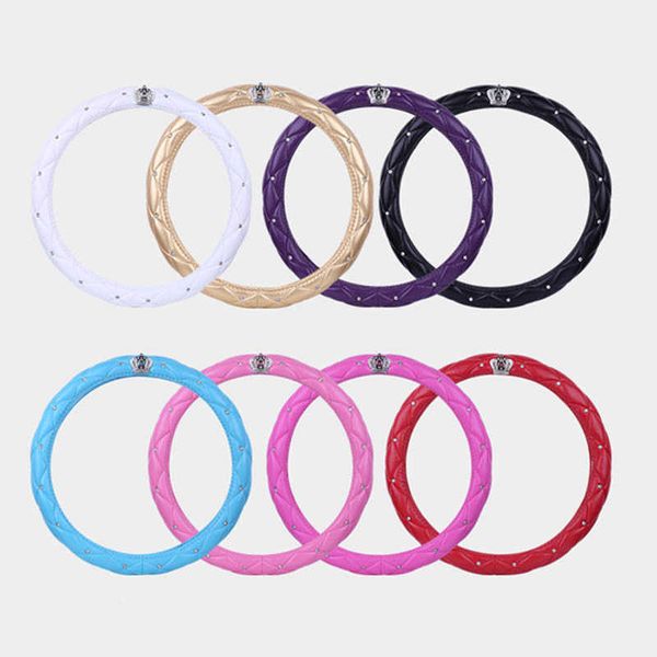 steering wheel covers bling rhinestone car steering wheel cover leather crown auto steering-covers handle cases diamond for women girls styl
steering wheel covers bling rhinestone car steering wheel cover leather crown auto steering-covers handle cases diamond for women girls styl