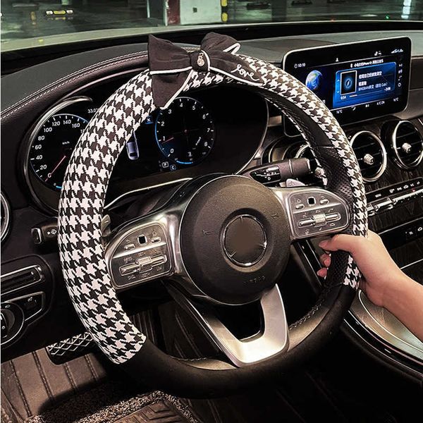 steering wheel covers classic plaid bowknot universal car steering wheel cover decor women car interior decoration for women t221108
steering wheel covers classic plaid bowknot universal car steering wheel cover decor women car interior decoration for women t221108