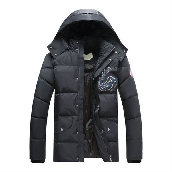2023 winter parka new mens down jacket warm thickened fashion outdoor down coats popular puffer jackets simple solid color with hat multicol, Black
2023 winter parka new mens down jacket warm thickened fashion outdoor down coats popular puffer jackets simple solid color with hat multicol, Black