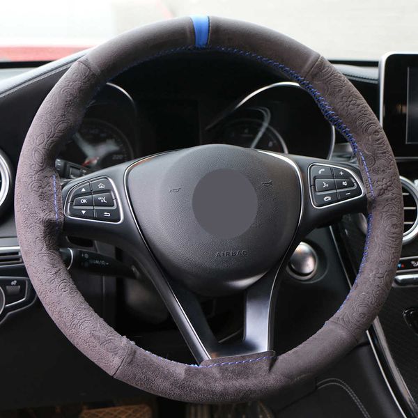 steering wheel covers suede car cover universal 38cm leather braid for hand sewing auto wrap with needle thread t221108
steering wheel covers suede car cover universal 38cm leather braid for hand sewing auto wrap with needle thread t221108