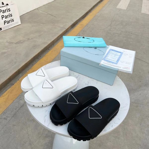 slippers new designer women slides luxury classic triangle logo sandals fashion brand letter chunky bottom flip flops summer outdoor leather, Black
slippers new designer women slides luxury classic triangle logo sandals fashion brand letter chunky bottom flip flops summer outdoor leather, Black