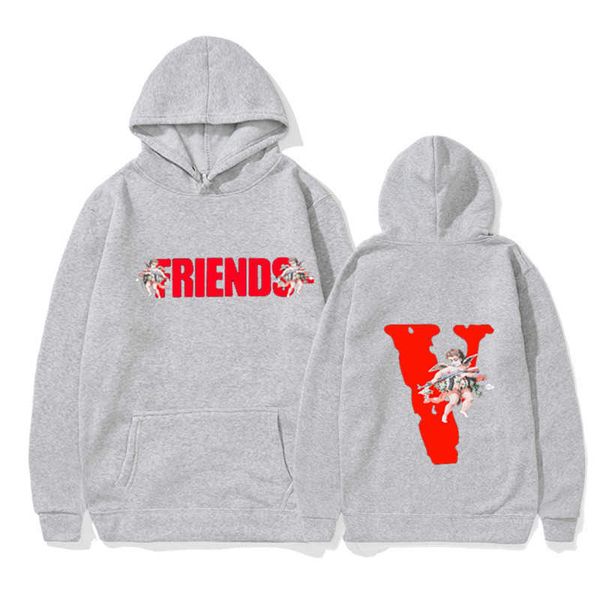 men's hoody vlo one fashion designer winter friends angel sweater loose hoodie women cotton terry pullover friends long sleeve yrok aqr, Black
men's hoody vlo one fashion designer winter friends angel sweater loose hoodie women cotton terry pullover friends long sleeve yrok aqr, Black