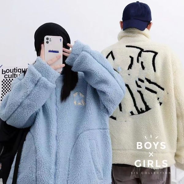 women's jackets winter fleece jacket women faux shearling outerwear coats female suede fur coat men warm thickened lamb puffer-5a13, Black;brown
women's jackets winter fleece jacket women faux shearling outerwear coats female suede fur coat men warm thickened lamb puffer-5a13, Black;brown