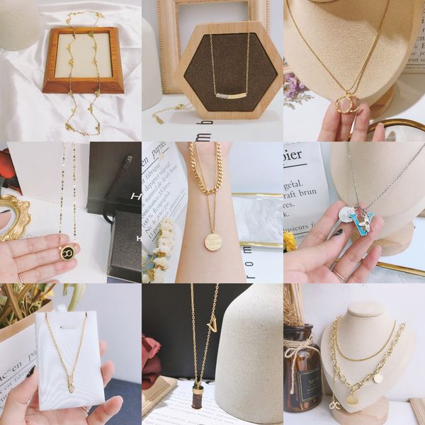 selected luxury jewelry necklace classic fashion design necklace young female style popular international brand gift family lovers friends b, Silver
selected luxury jewelry necklace classic fashion design necklace young female style popular international brand gift family lovers friends b, Silver