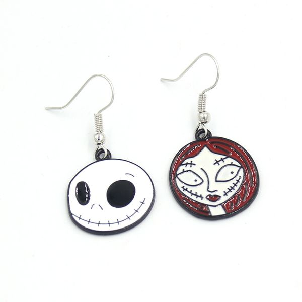 wholesale simple dangle drop earring metal enamel nightmare before christmas earrings for women gifts party jewelry, Silver
wholesale simple dangle drop earring metal enamel nightmare before christmas earrings for women gifts party jewelry, Silver