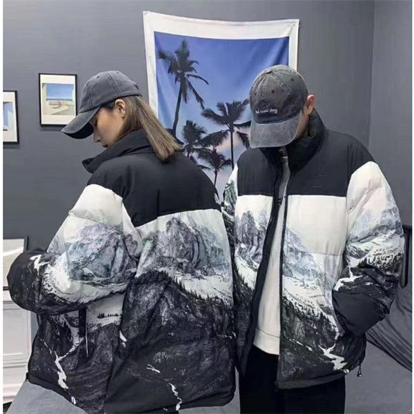 outerwear puffer jackets winter parka down jacket letter printing couples clothing coat zipper keep warm thickened snow mountain m/l//2xl, Black
outerwear puffer jackets winter parka down jacket letter printing couples clothing coat zipper keep warm thickened snow mountain m/l//2xl, Black