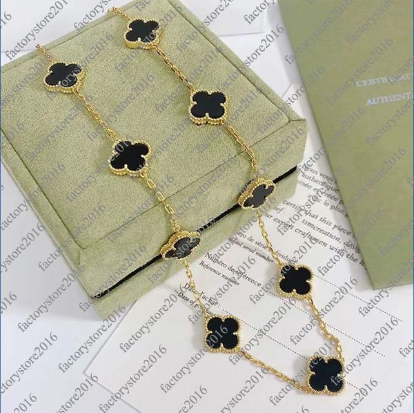 luxury brand classic clover designer pendant necklaces jewelry 4 leaf 10 flower mother of pearl diamond 18k gold silver choker necklace birt
luxury brand classic clover designer pendant necklaces jewelry 4 leaf 10 flower mother of pearl diamond 18k gold silver choker necklace birt