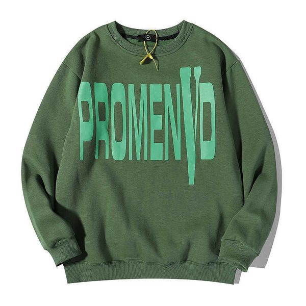 men's hoody vlo one fashion designer winter dark green plush round neck sweater large letter men women loose jacket hoodies cotton terr, Black
men's hoody vlo one fashion designer winter dark green plush round neck sweater large letter men women loose jacket hoodies cotton terr, Black
