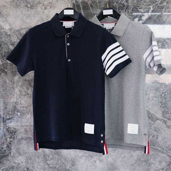 fashion designer thomes brownns t-shirt brand tb new short sleeve t-shirt men's and women's collar cotton four bar polo shirt lett, White;black
fashion designer thomes brownns t-shirt brand tb new short sleeve t-shirt men's and women's collar cotton four bar polo shirt lett, White;black