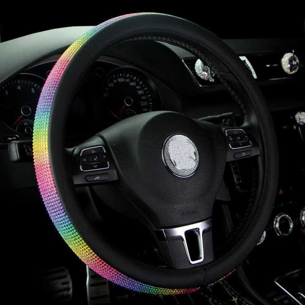 steering wheel covers rainbow steering wheel cover for women bling rhinestones car steering-wheel protector case leopard grain glitter auto
steering wheel covers rainbow steering wheel cover for women bling rhinestones car steering-wheel protector case leopard grain glitter auto