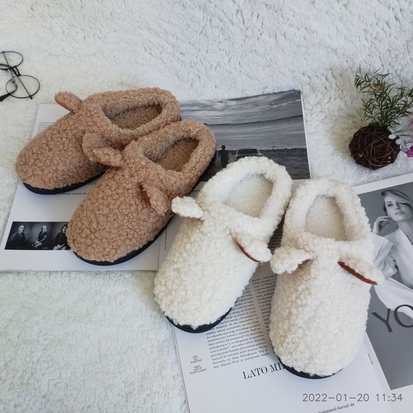 wholesale light luxury slippers winter warm women non slip cute indoor slippers, Black
wholesale light luxury slippers winter warm women non slip cute indoor slippers, Black