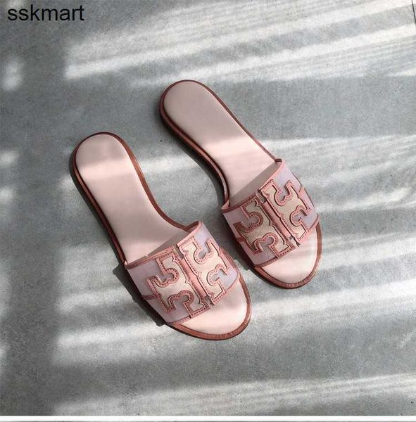 designer tb sandals 2022 new women's korean version versatile mesh line trawl red double t sport slide lambskin sandals, Black
designer tb sandals 2022 new women's korean version versatile mesh line trawl red double t sport slide lambskin sandals, Black