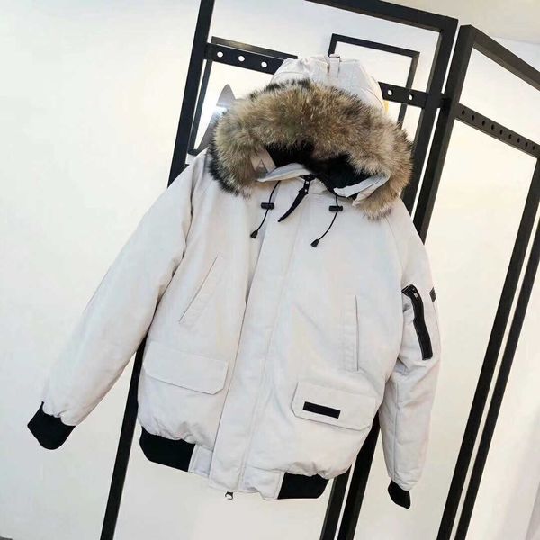 winter women canada style down jacket 90% white parkas real fur collar hooded outerwear windproof warm coat, Black
winter women canada style down jacket 90% white parkas real fur collar hooded outerwear windproof warm coat, Black