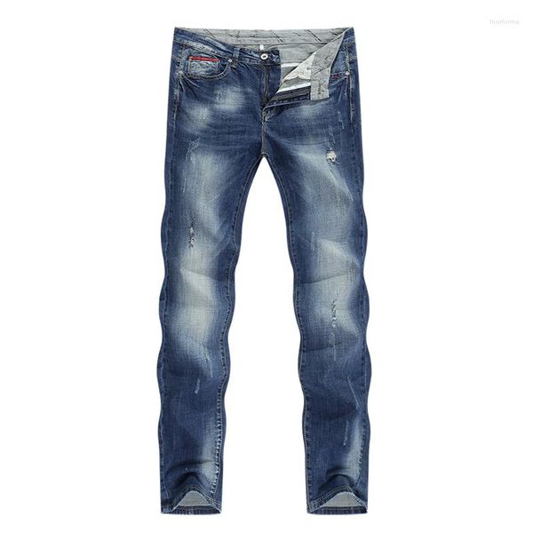 men's jeans hip hop men slim fit stretch blue distressed ripped for summer mens casual denim pants streetwear
men's jeans hip hop men slim fit stretch blue distressed ripped for summer mens casual denim pants streetwear