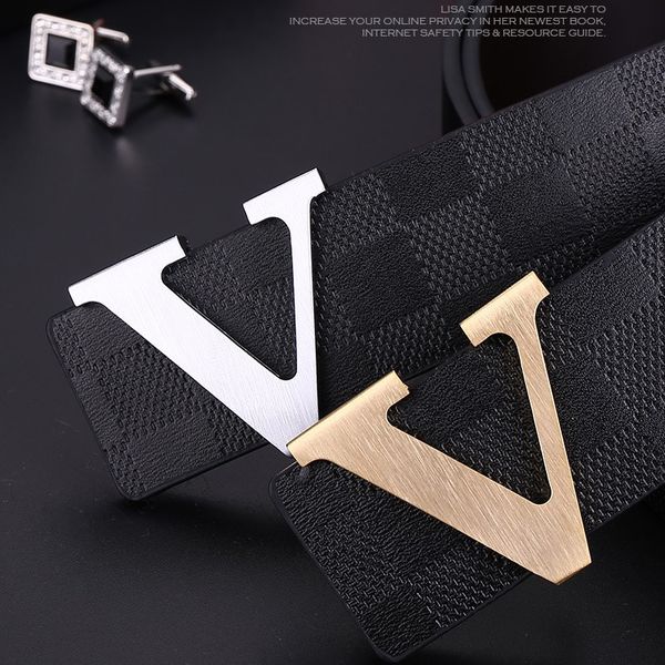 fashion casual business smooth buckle leather belt designer for women belts man chain ceinture luxury belt waistband steel woman striped wid, Black;brown
fashion casual business smooth buckle leather belt designer for women belts man chain ceinture luxury belt waistband steel woman striped wid, Black;brown