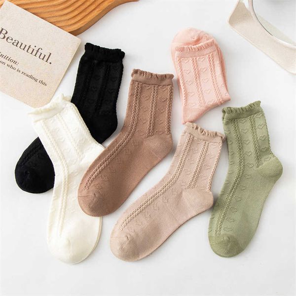 socks hosiery 2022 women's new summer cute heart solid color long cotton breathable girls frilly crew woman t221102, Black;white
socks hosiery 2022 women's new summer cute heart solid color long cotton breathable girls frilly crew woman t221102, Black;white