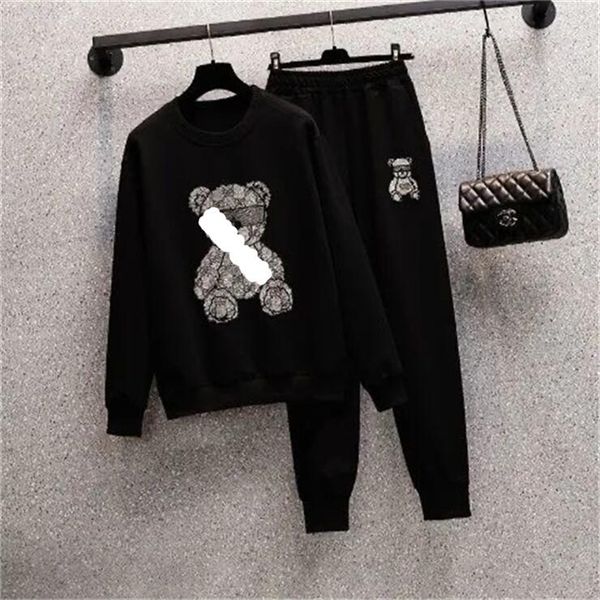 designer women's tracksuits sweatshirt and casual pants two piece sets fashion logo-embossed long-sleeved outfit jogging suit 6 colors, Gray
designer women's tracksuits sweatshirt and casual pants two piece sets fashion logo-embossed long-sleeved outfit jogging suit 6 colors, Gray