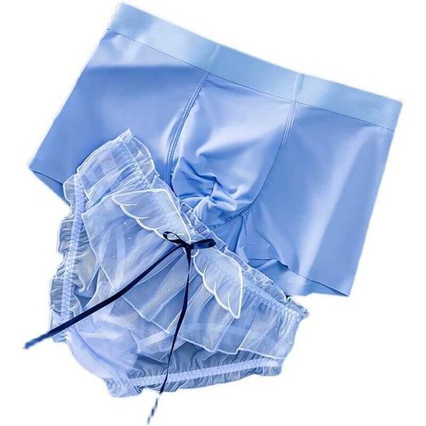 briefs panties 2022 new ice silk couple underwear translucent women's panties men shorts blue couple underpants love's lingerie bo, Red;black
briefs panties 2022 new ice silk couple underwear translucent women's panties men shorts blue couple underpants love's lingerie bo, Red;black