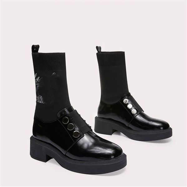 luxury design women boots channel fashion comfort leather wool autumn winter warm letter logo cotton men casual socks shoes 04-0014, Black
luxury design women boots channel fashion comfort leather wool autumn winter warm letter logo cotton men casual socks shoes 04-0014, Black