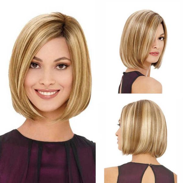 hair lace wigs wig fashion bobo flax gold dyeing short straight hair fiber head cover, Black
hair lace wigs wig fashion bobo flax gold dyeing short straight hair fiber head cover, Black