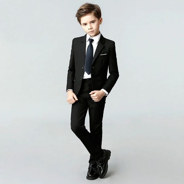 children formal black suit flower boys wedding dress gentle kids birhtday pgraph suit school graduation performance costume
children formal black suit flower boys wedding dress gentle kids birhtday pgraph suit school graduation performance costume