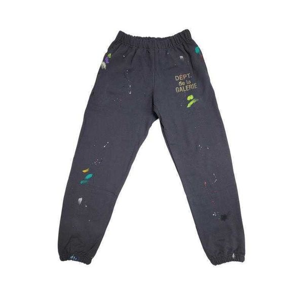 men's pants galleries dept designer sweatpants sports 7216b painted flare sweat pant ink splashing hand-painted graffiti high street lo, Black
men's pants galleries dept designer sweatpants sports 7216b painted flare sweat pant ink splashing hand-painted graffiti high street lo, Black