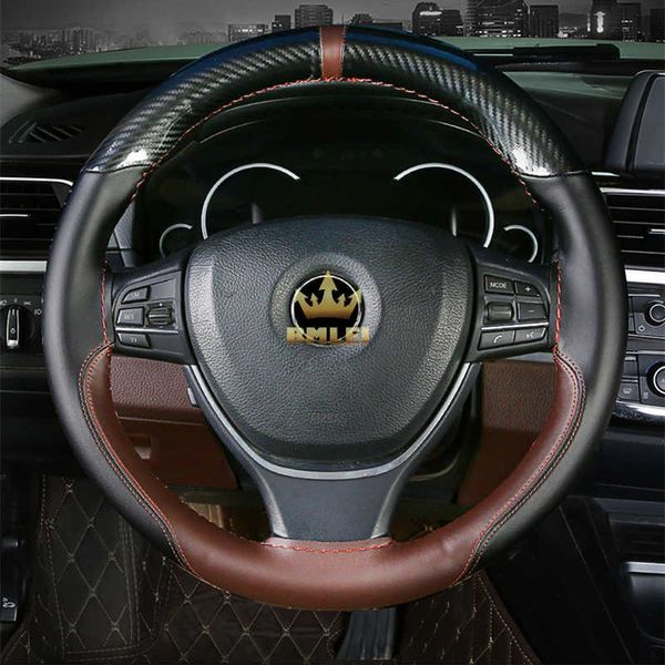 steering wheel covers genuine leather car soft 100% cowhide braid on cover universal 38cm t221108
steering wheel covers genuine leather car soft 100% cowhide braid on cover universal 38cm t221108