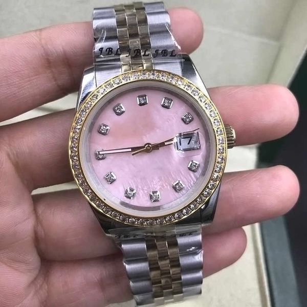watches children's 36mm automatic mechanical watch ladies diamond stainless steel folding buckle sport waterproof wristwatch, Slivery;black
watches children's 36mm automatic mechanical watch ladies diamond stainless steel folding buckle sport waterproof wristwatch, Slivery;black