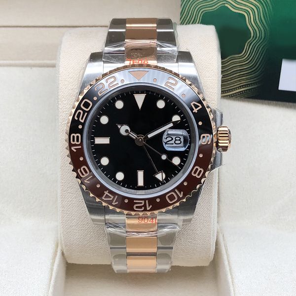 gold mens automatic watch 40mm watches 904l stainless steel strap classic folding buckle sapphire luminous mirror face ceramic dial waterpro, Slivery;brown
gold mens automatic watch 40mm watches 904l stainless steel strap classic folding buckle sapphire luminous mirror face ceramic dial waterpro, Slivery;brown