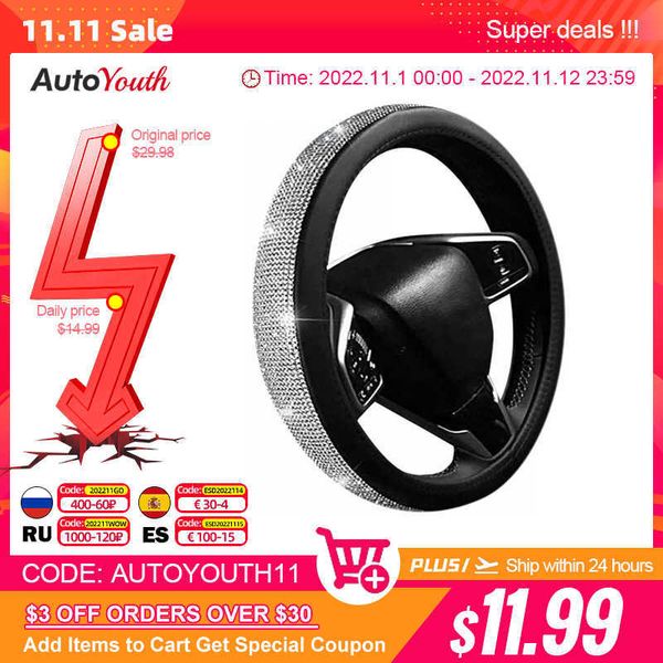 steering wheel covers autoyouth cystal steering wheel cover with pu leather bling rhinestones universal 15 inch auto steering wheel black si
steering wheel covers autoyouth cystal steering wheel cover with pu leather bling rhinestones universal 15 inch auto steering wheel black si