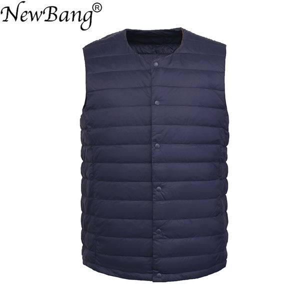 men's jackets bang matt fabric down vest ultra light vests men portable sleeveless coat man without collar warm liner 221109, Black;brown
men's jackets bang matt fabric down vest ultra light vests men portable sleeveless coat man without collar warm liner 221109, Black;brown