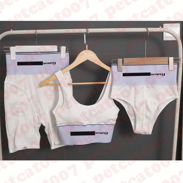 womens bikini designer underwear panties three piece letter logo sports bra shorts for women knitted breathable lingerie three colors
womens bikini designer underwear panties three piece letter logo sports bra shorts for women knitted breathable lingerie three colors