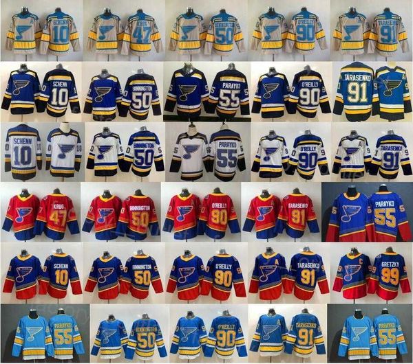 reverse retro ''blues'' hockey 90 ryan oreilly jersey 50 binnington 55 colton parayko 10 brayden schenn 91 vladimir tara, Black;red
reverse retro ''blues'' hockey 90 ryan oreilly jersey 50 binnington 55 colton parayko 10 brayden schenn 91 vladimir tara, Black;red