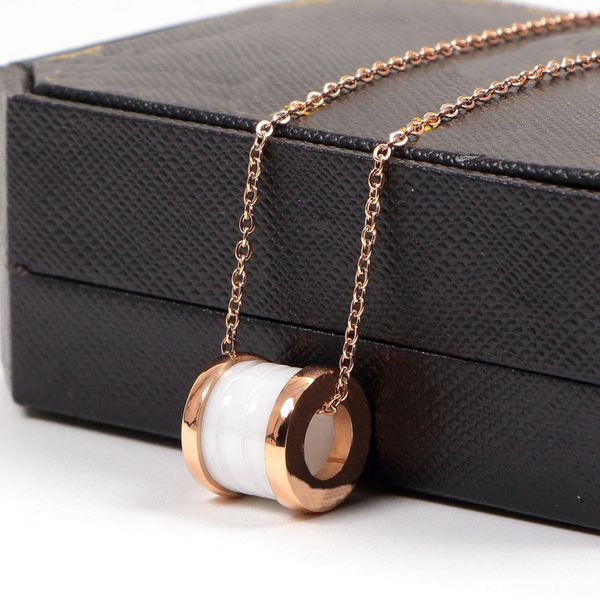 stainless steel new brand ceramic necklace black and white color accessories zircon heart love necklace for women men jewelry with box, Silver
stainless steel new brand ceramic necklace black and white color accessories zircon heart love necklace for women men jewelry with box, Silver