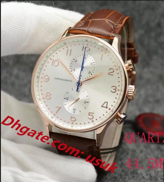 mens watch rose golden case chronograph sports battery power limited silver dial quartz professional wristwatch folding clasp men watches le, Slivery;brown
mens watch rose golden case chronograph sports battery power limited silver dial quartz professional wristwatch folding clasp men watches le, Slivery;brown