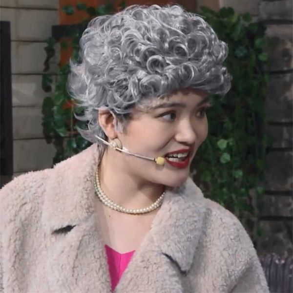 hair lace wigs wig middle-aged elderly cos granny stage performance props chemical fiber short curly hair female film and, Black
hair lace wigs wig middle-aged elderly cos granny stage performance props chemical fiber short curly hair female film and, Black